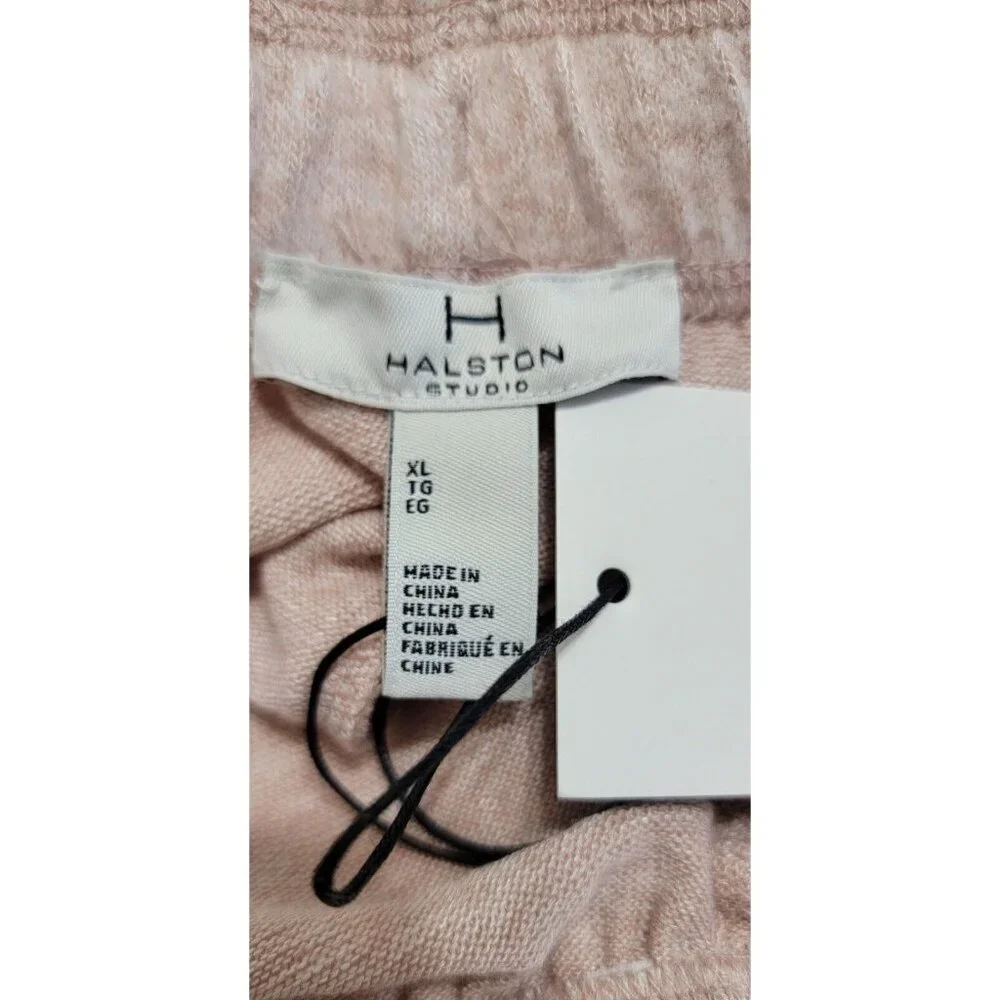 H By Halston Womens Pink Jogger Pants Drawstring Elastic Waist Size XL NWT - Picture 8 of 12